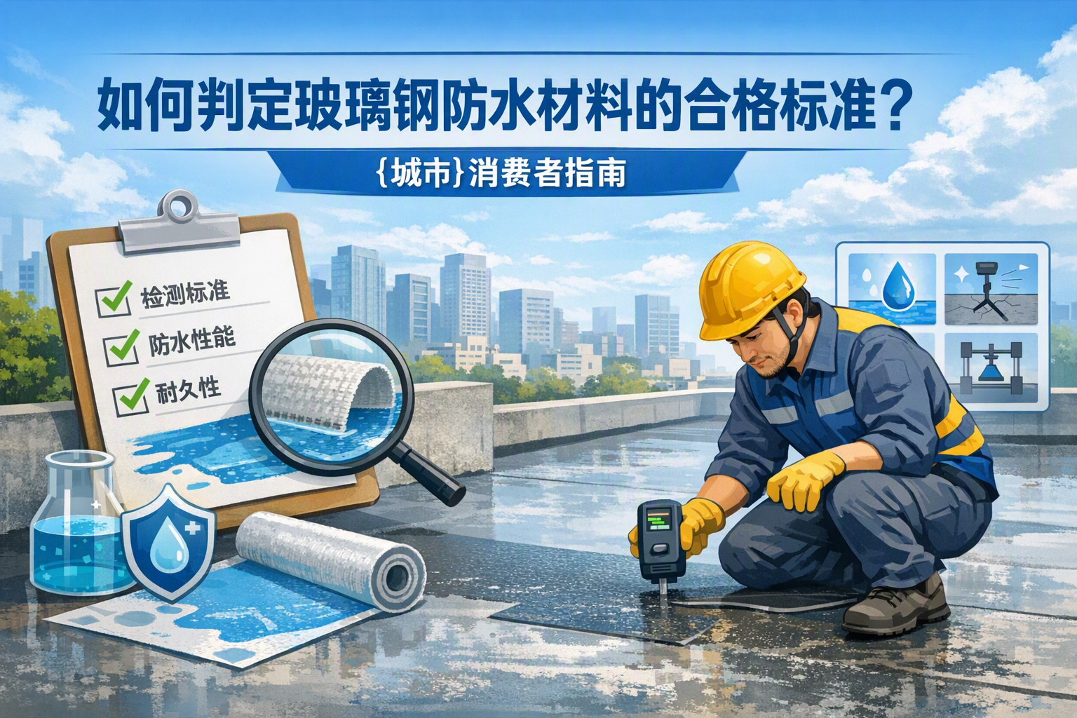 如何判定玻璃钢防水材料的合格标准? 临汾 消费者指南