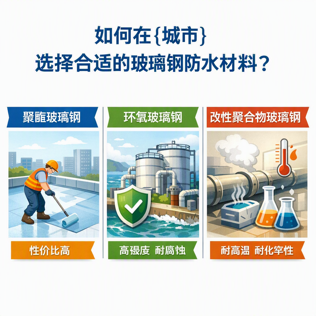 如何在临汾选择合适的玻璃钢防水材料?