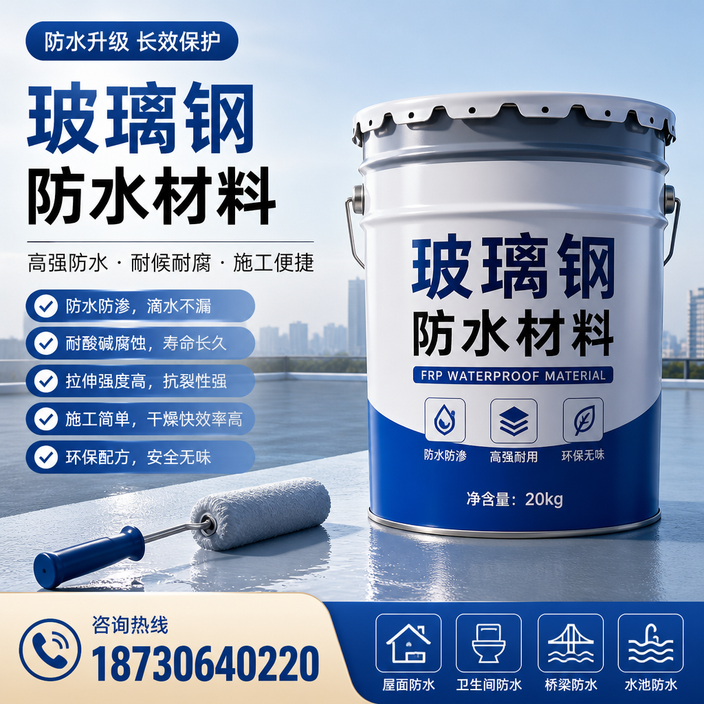 专家解析:玻璃钢防水材料的市场前景分析在 临汾