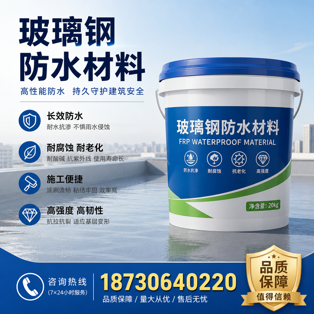 专家解析:玻璃钢防水材料的市场前景分析在 临汾