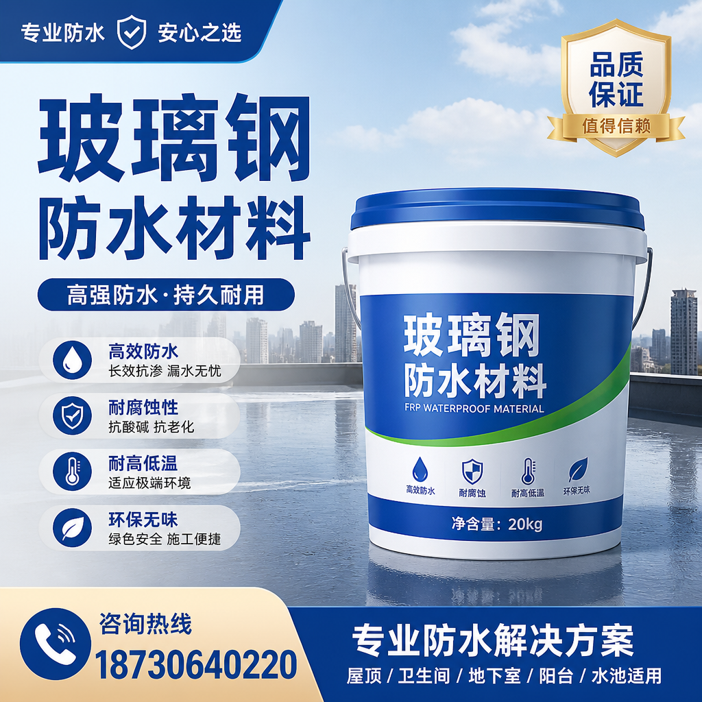 了解玻璃钢防水材料的市场趋势,临汾 企业不可不知
