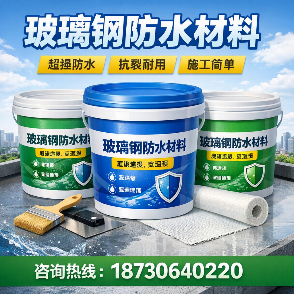 了解玻璃钢防水材料的市场趋势,临汾 企业不可不知